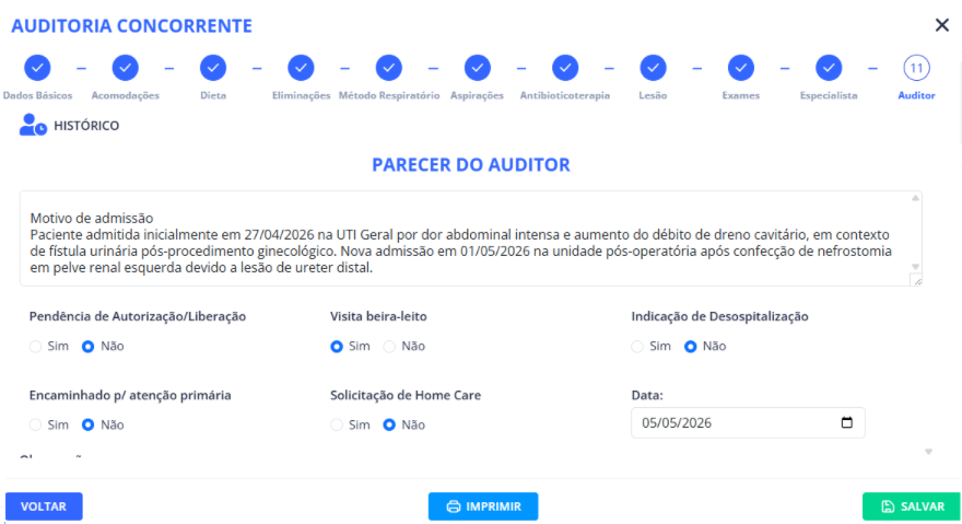 Parecer Auditoria Concorrente